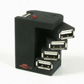 Stacked 2.0 USB Hub w/ 4 Ports